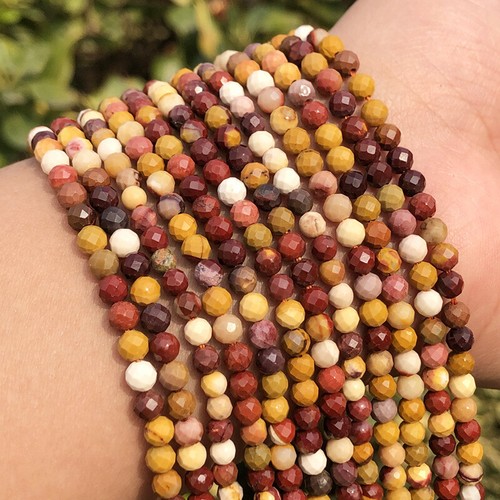 2mm 3mm 4mm Naturstein Schliff Kleine Perlen Perlen Schmuck Zubehör Großhandel  - Bild 34 von 40