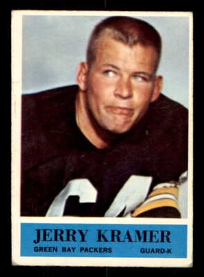 1964 Philadelphia Football #76 Jerry Kramer VG *e1