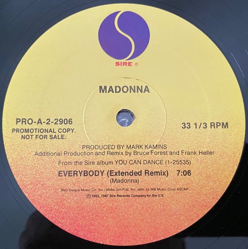 MADONNA "Into The Groove" USA 12" SINGLE PROMO VINYL W/ UNIQUE PICTURE SLEEVE!! - Imagen 6 de 7