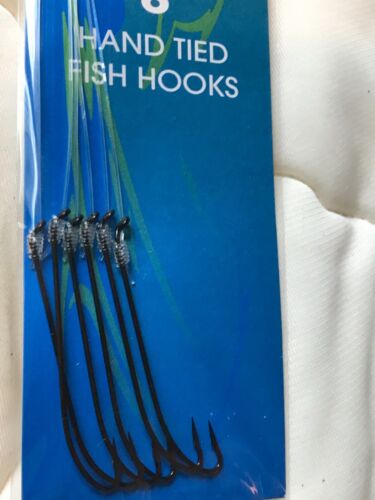 Jeros Tackle Scotchline Snelled Flounder Hooks 20 Packs Of 6 Hooks Size 9 NOS - Picture 8 of 14
