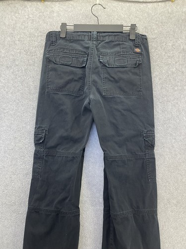 Dickies Girls Cargo Pants Solid Black Size 20 Youth - Picture 5 of 12