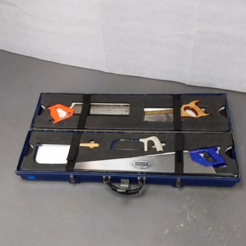 Royal Navy HMS Sutherland Tool Kit & Case Box - Carpenters Saws - Picture 3 of 6