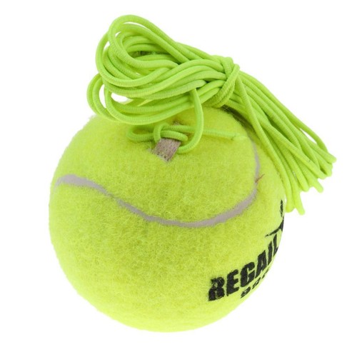 3x Durable Tennis Ball with Cord 65mm Tennis Trainer Ball Replacement Ball - Picture 5 of 12