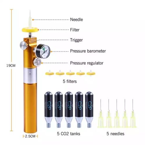 CDT Carboxy Therapy Portátil CO2 Máquina de Carboxiterapia CO2 C2P Máquina de Terapia - Imagen 15 de 29