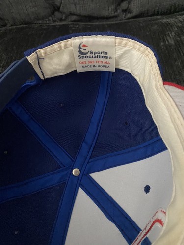 Vtg 90s Chicago Cubs Sports Specialties SnapBack Big C - Picture 5 of 8