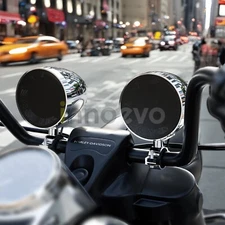 Bluetooth Waterproof Amp Stereo Audio USB FM Radio System Motorcycle 2 Speakers