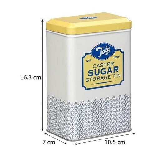 Kitchen Storage Tins Tala Retro for Flour / Sugar Hinged Lid - Picture 16 of 21