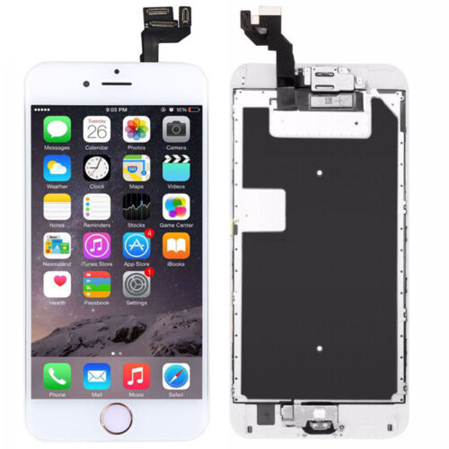 Piezas de pantalla digitalizador de pantalla táctil LCD para iPhone 6 6S Plus + botón de inicio y cámara - Imagen 22 de 28