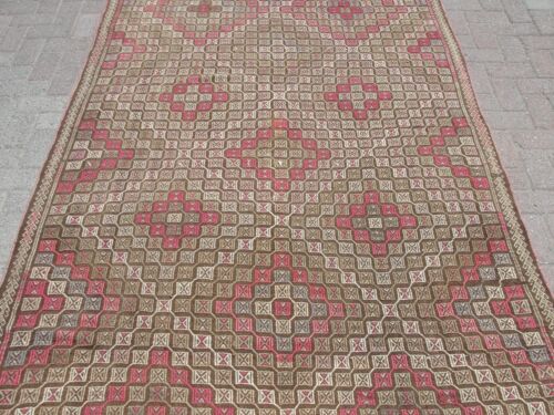 Kilim Rug | Vintage kilim rug | Turkish rug | Rugs for Living room | - Picture 4 of 10