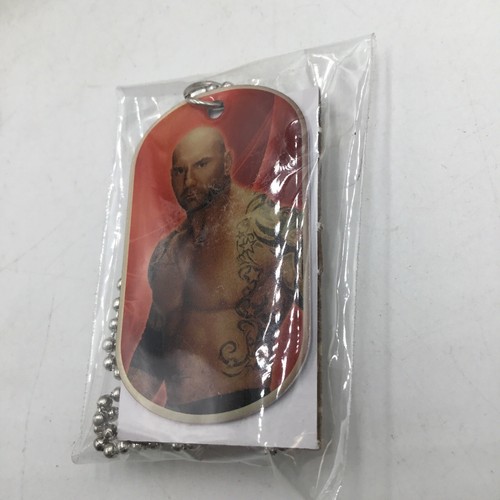 Batista 2015 Topps WWE Card #3 Plus Dog Tag - Picture 3 of 5