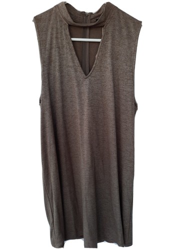 BIue Pepper Gr. L Kleid Grün Damen Ärmellos Vintage