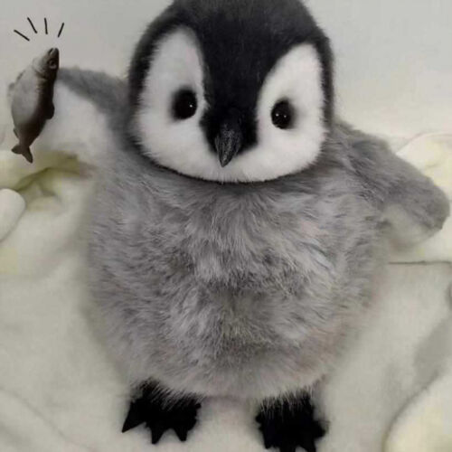 Penguin Penguin Cartoon Animal Soft Stuffed Plush Toy Kids Birthday Gift - Picture 6 of 6