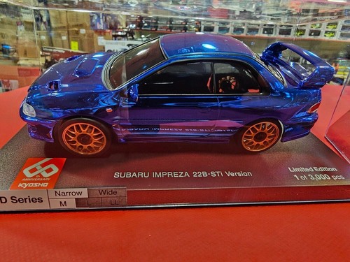 Kyosho MZP457CBL Autoscale Mini-Z Subaru Impreza 60th Anniversary - Picture 4 of 7