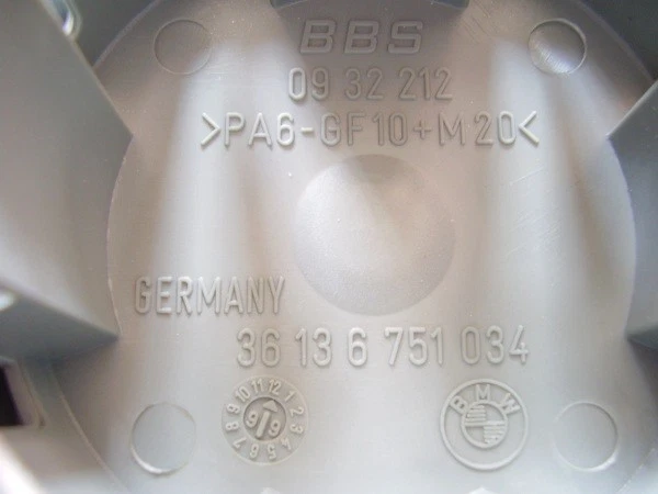 BBS ORIGINAL NABENKAPPEN NABENKAPPE DECKEL 36136751034 0932212 FÜR BMW E53 X5 - Bild 4 von 4