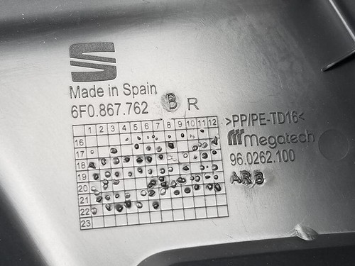 6F0867762B moldura interior para SEAT IBIZA 1.0 (80 CV) 2017 1959713 - Picture 6 of 19