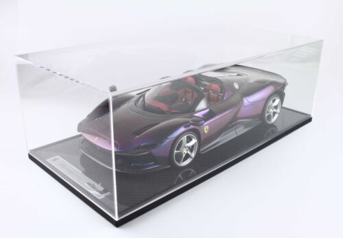 1/12 BBR Ferrari Daytona SP3 Serie Icona Chamaleon viola - tetto aperto LE 25 pz. - Foto 8 di 8