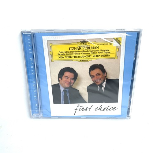 Itzhak Perlman Saint Saens New York Philharmonic First Choice New CD Deutsche