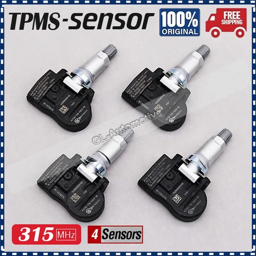 Set of 4 42753-TX6-A81 TIRE PRESSURE SENSOR TPMS for 2013 2014 2015 Acura ILX - Picture 1 of 8