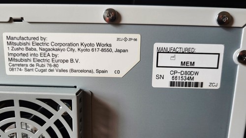 Mitsubishi CP-D80DW Photo Booth Printer with Odyssey Photo Printer Flight Case! - Picture 10 of 10