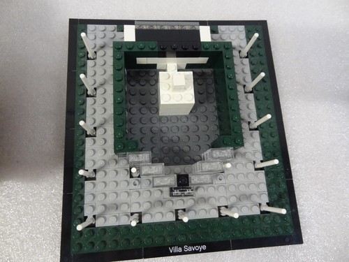 Lego Architecture Villa Savoye 21014 ritirato assemblato con manuale istruzioni - Foto 11 di 15