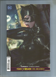 CATWOMAN #5 STANLEY ARTGERM LAU VARIANT COVER DC COMICS HOT!