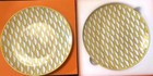 Hermes Soleil d’Hermes Dessert Plate Yellow Tableware Dish 2 set Dinner Auth New