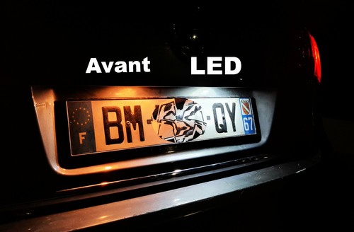 Für Honda Crv 3 CR-V 3 LED Glühbirnen Weiß Nummernschild Anti Erreurr - Bild 2 von 3