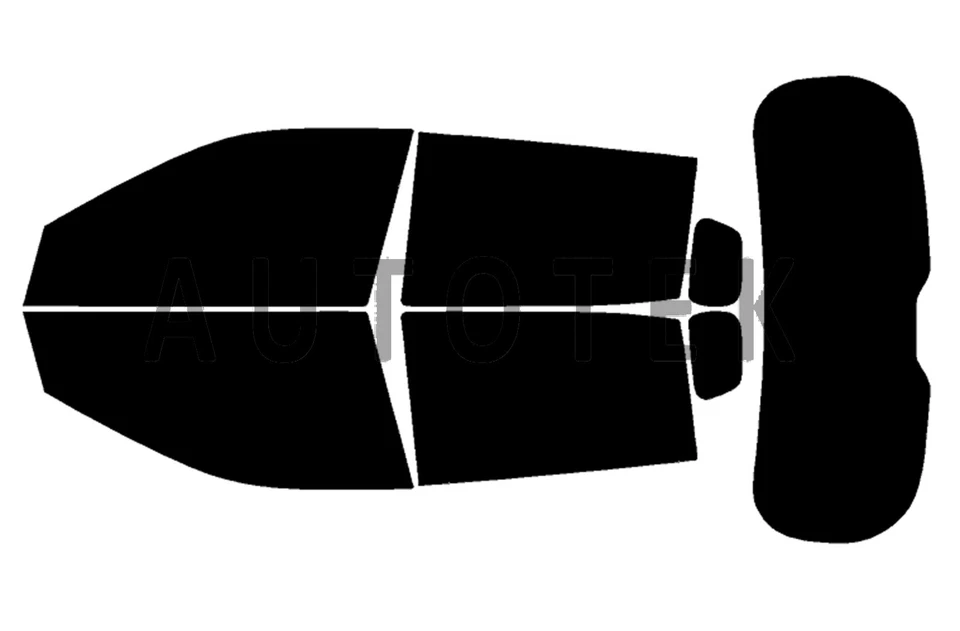 Película precortada para todos los lados + ventana trasera cualquier tono para Jeep Compass 2017-2025 Foto 2 de 4