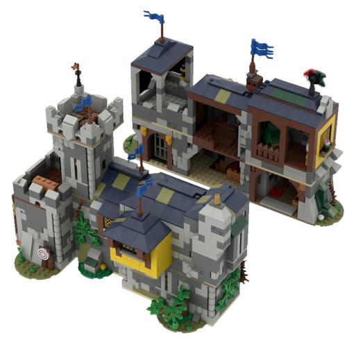ZITIANYOUBUILD Soldier's Quarters Expension for Set 31120 Medieval Castle 1021 - Picture 6 of 12