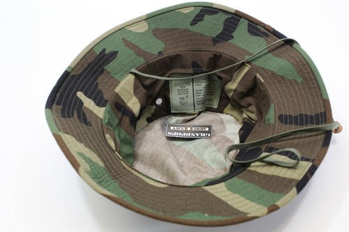 SOMBRERO RIPSTOP DE CAMUFLAJE WOODLAND JUNGLE HECHO EN EE. UU. - Imagen 5 de 13