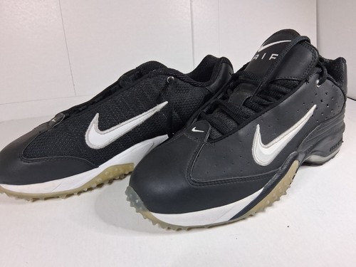 Nike Air Zoom schwarz weiß Fußballschuhe Herren Größe 9 - Bild 3 von 11
