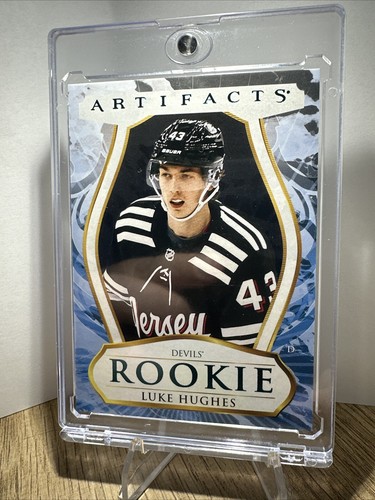 Luke Hughes RC 2023-24 Upper Deck Artifacts Turquoise Parallel #192 Rookie - Bild 3 von 8