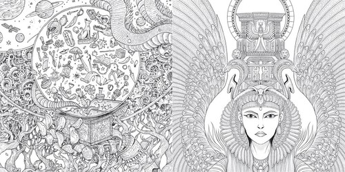 Kerby Rosanes Buch - Color Universe A World of Colouring Challenges NEU! KOSTENLOSER VERSAND - Bild 2 von 5