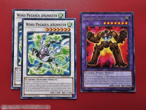 Yugioh @Ignister Deck 55 Card Arrival Cyberse Earth Golem A.I. Tournament Ready - Picture 18 of 18