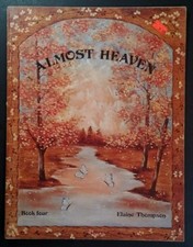 Almost Heaven 4 Tole Decorative Painting Book Elaine Thompson Pumpkin Clock Jugs