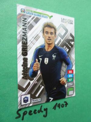 Panini Adrenalyn Road to UEFA Euro 2020 RTE 20 Limited Edition Griezmann  France