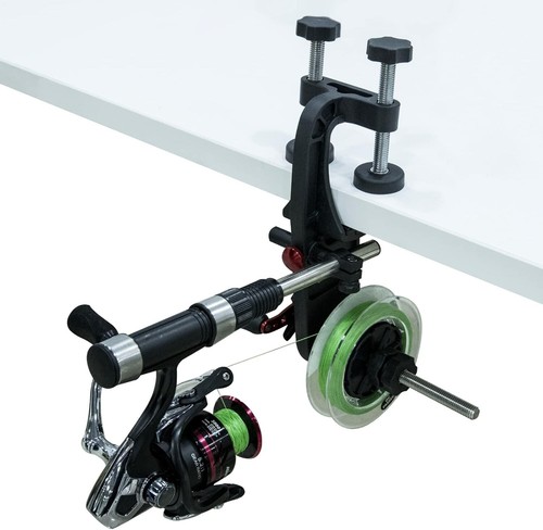Ambidextrous Fishing Line Spooler Machine - 4:1 Gear Ratio for Easy Spooling - Picture 10 of 10