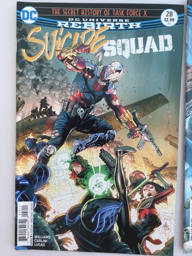 DC Comics Suicide Squad Lot of 11 (Full Run) #25 - #35 - Picture 5 of 12