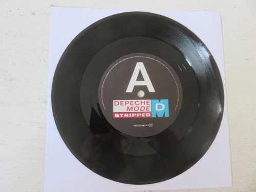 DEPECHE MODE Stripped MUTE ORIGINAL 1986 UK 1ST PRESSING VINYL 7" 7BONG6 - Imagen 3 de 8