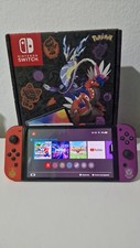 Nintendo Switch (OLED Model) HEG-001 Edición Pokémon Escarlata y Púrpura - 64GB