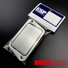 ESP Battery Box Stainless Steel for 9V Battery Guitar/Bass Parts w/Screws