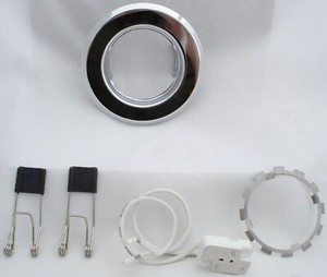 Details About 2 Pcs Mr16 Mounting Bracket Recess Led Halogen Ceiling Light Fixture W Socket