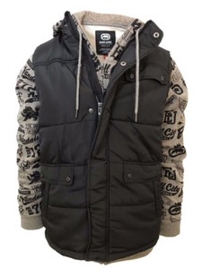 Ecko-Unltd-Men-039-s-2PC-Set-All-City-Printed-Vest-and-Full-Zip-Hoodie-Retail-88