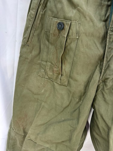 Genuine British Army 1960 Pattern Combat Trousers OD Green - Size 2 - 33" Waist - Picture 8 of 20