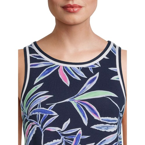 Secret Treasures Women's SIZE S 4-6 High-Neck Sleep Knit Tank Top Dark Navy NWT - Picture 8 of 17