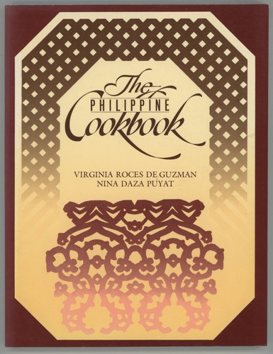 Filipino Cooking PHILIPPINE COOKBOOK Virginia Roces De Guzman Nina Daza Puyat - Imagen 1 de 8