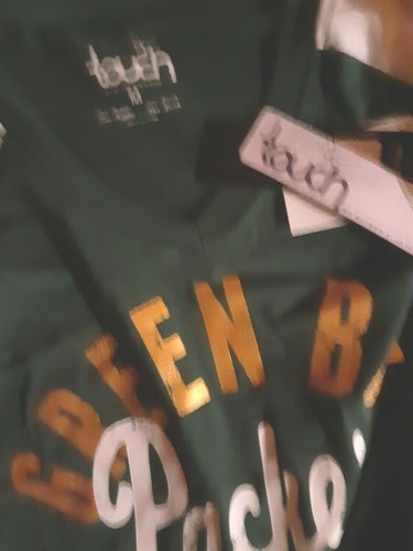 Green Bay Packers NFL Women's G-III Shirt Alyssa Milano Small, Medium or Large - Picture 5 of 5