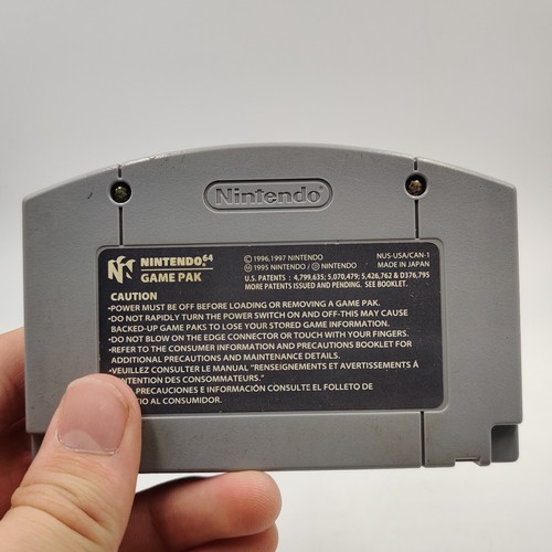 Nintendo 64 Games N64 Original Authentic OEM Games TESTED - SELECT & BUNDLE (#1) - Picture 701 of 746