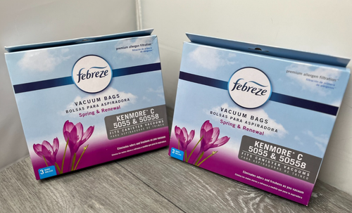 2 Pkgs (6ct Total) BISSELL Kenmore C 5055/50558 Vacuum Bags Frebreze Scent - Picture 2 of 9
