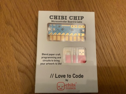 Chibi Chip Microcontroller Board and Cable